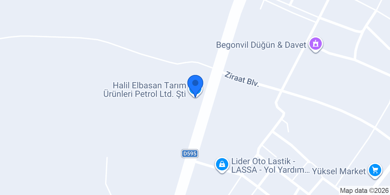 Halil Elbasan Tarım Ürünleri Petrol Ltd. Şti. konumu