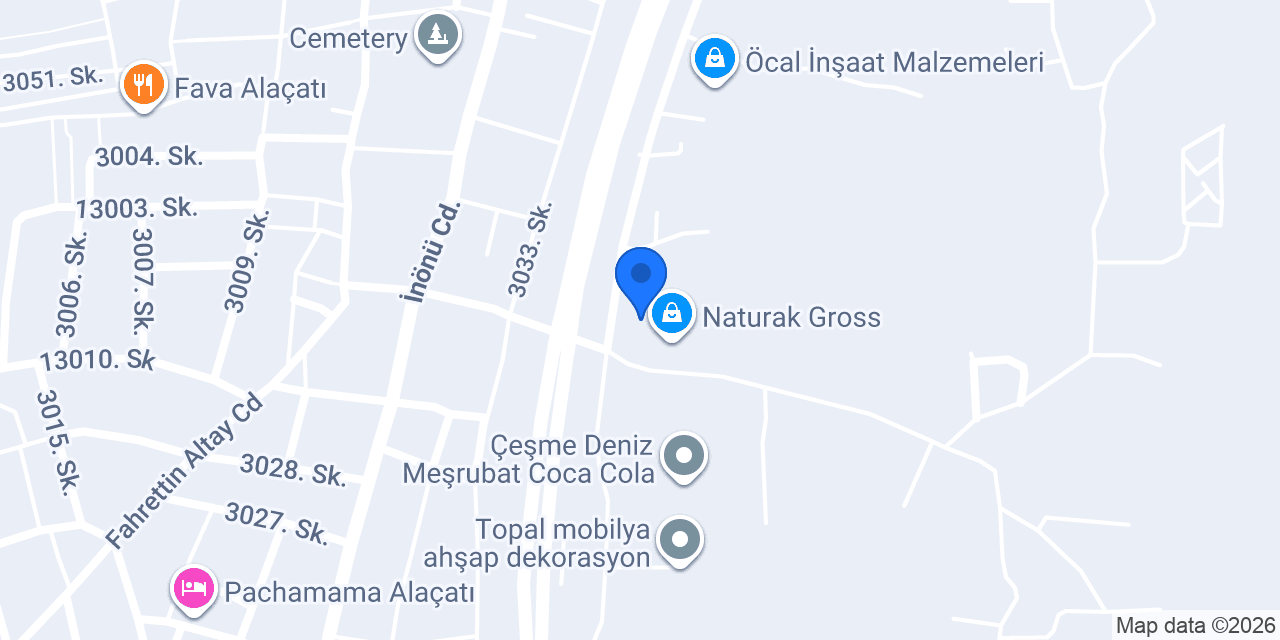 AnaÇatı AnaOkulu konumu