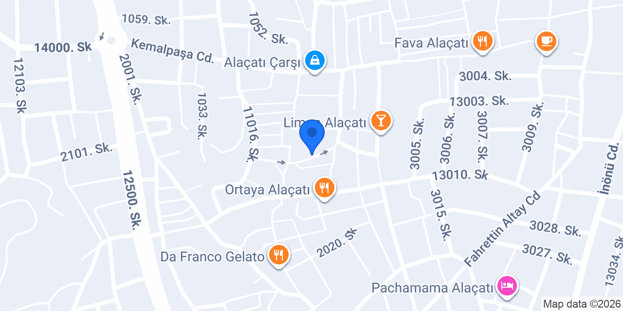 Un Posto Alaçatı konumu