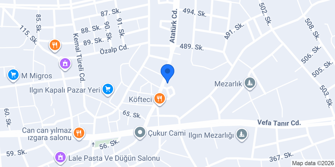 Veteriner Hekim Hakan Saltık konumu