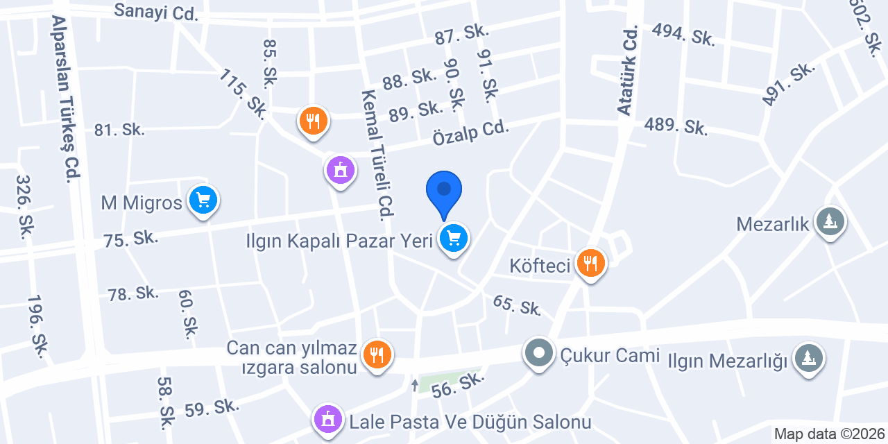 EREN VETERİNER KLİNİĞİ konumu