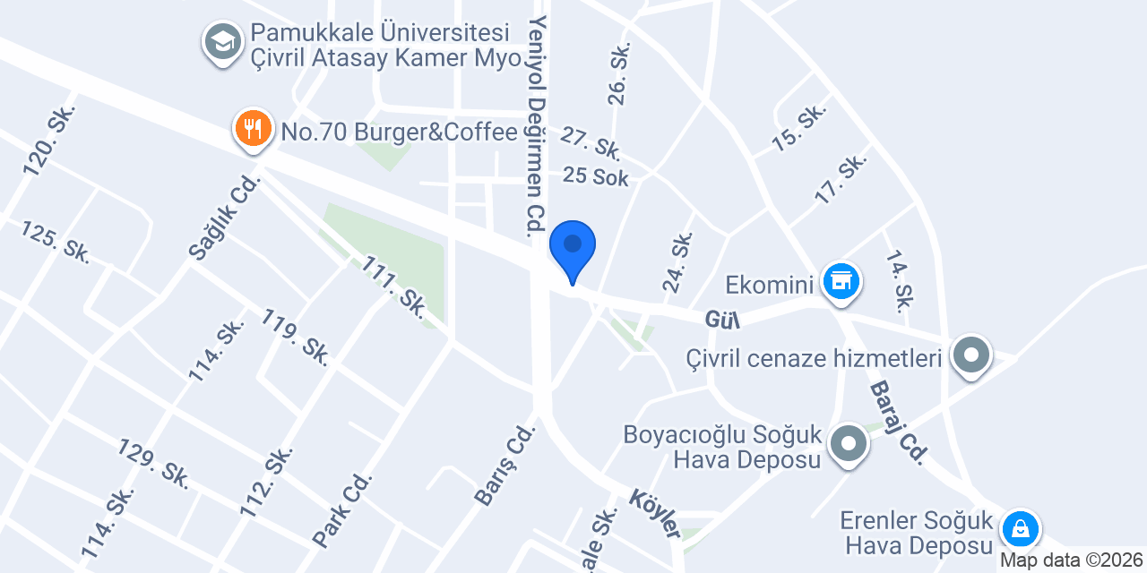 Bay Makas Erkek kuaförü konumu