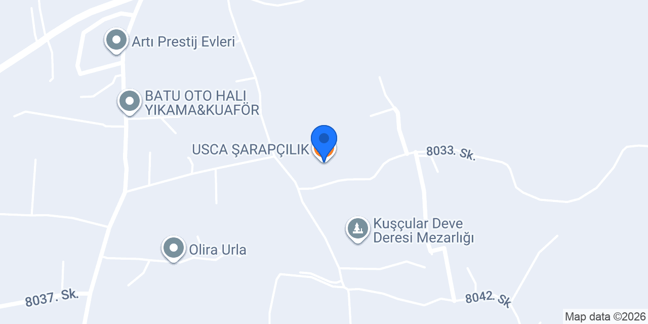 USCA ŞARAPÇILIK konumu
