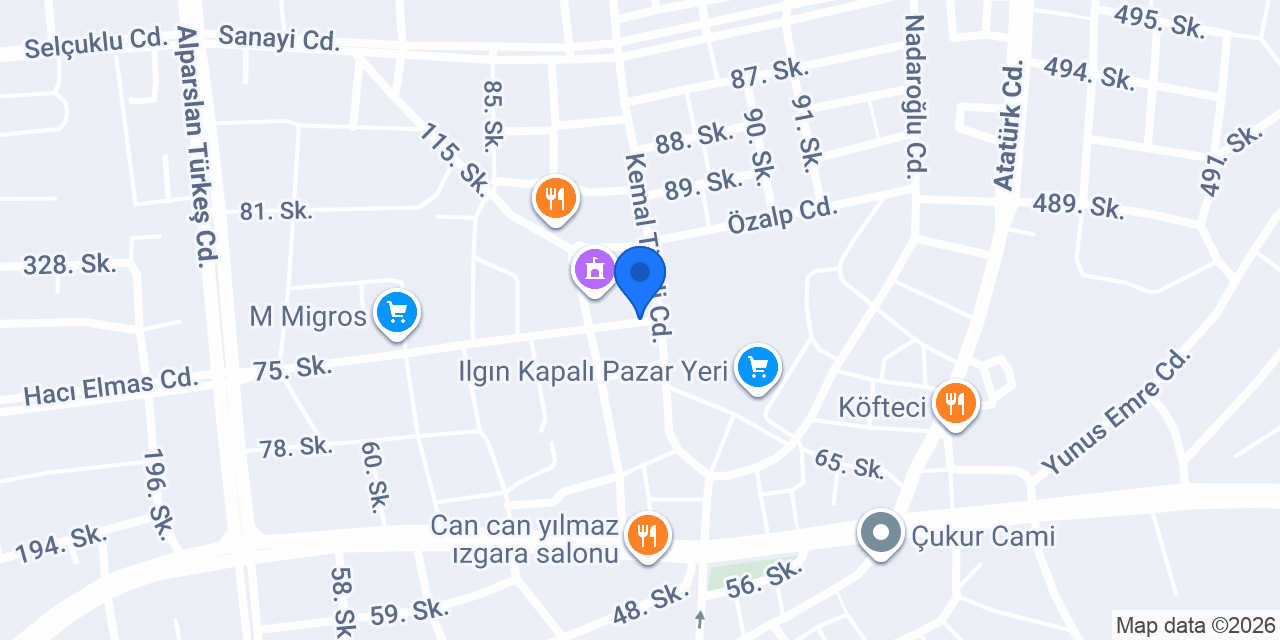 Dolunay Eğitim ve Psikolojik Danışmanlık konumu