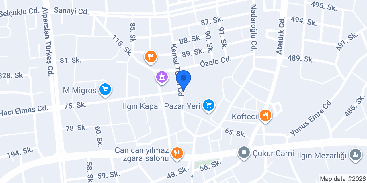 ILGIN BETA MOTOR konumu