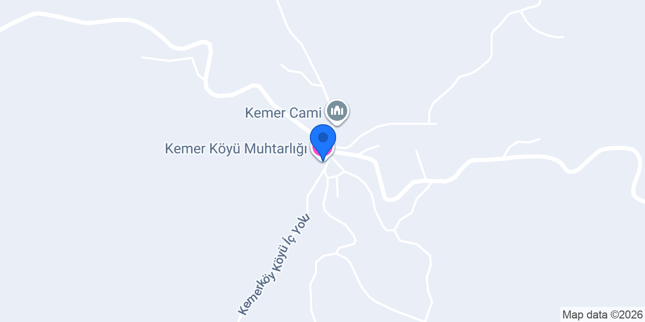 Kemer Köyü Muhtarlığı konumu