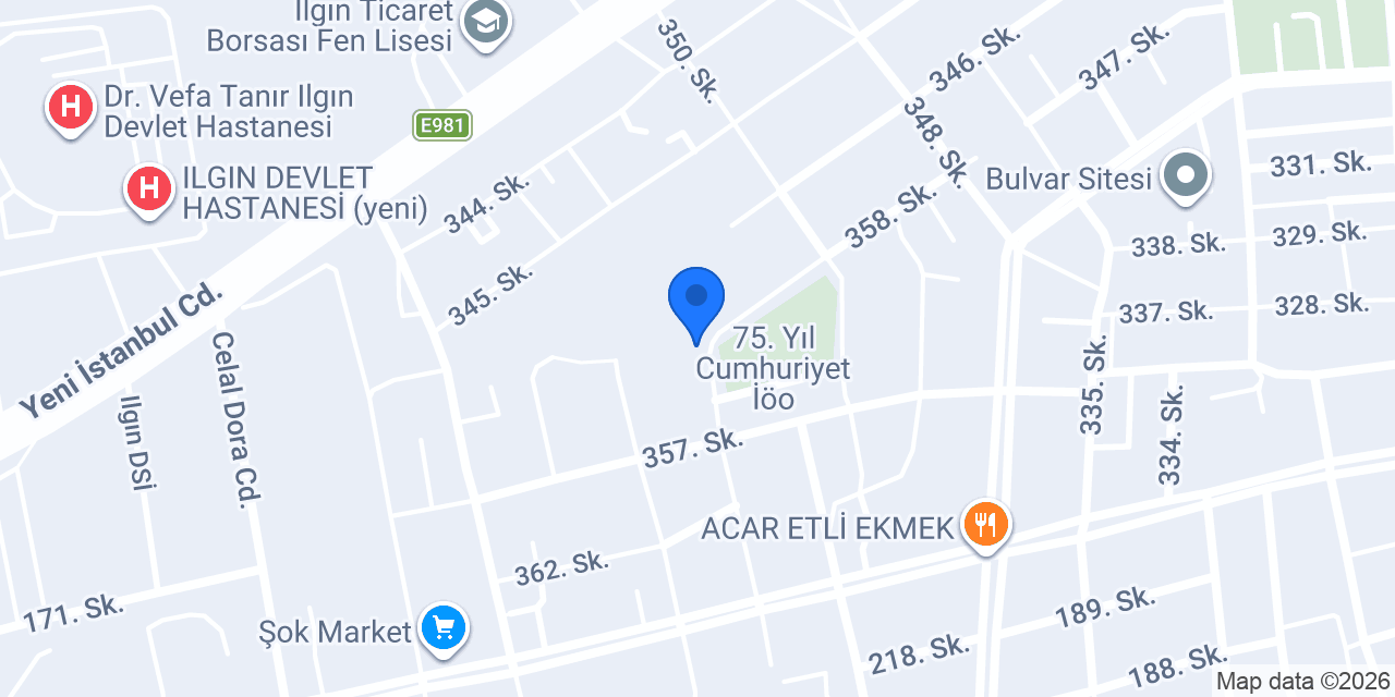 Polatoğlu Mobilya konumu