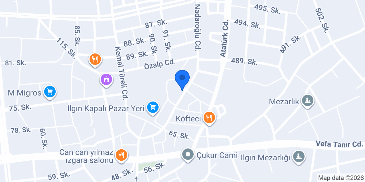 KOÇLAR MOBİLYA konumu
