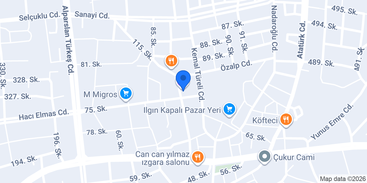 Zarif Takı Aksesuar konumu