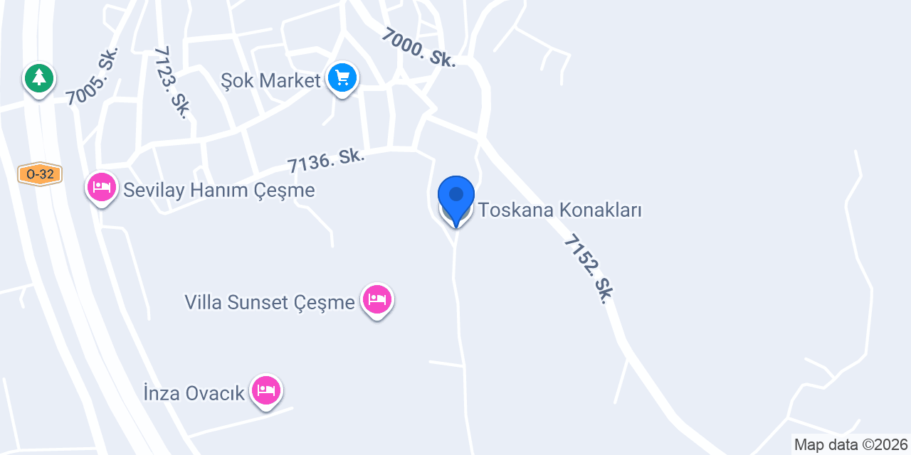 Toskana Konakları konumu