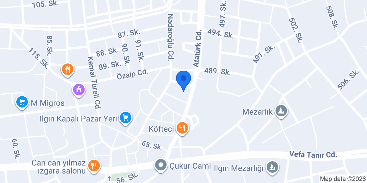 Konfor Mobilya konumu