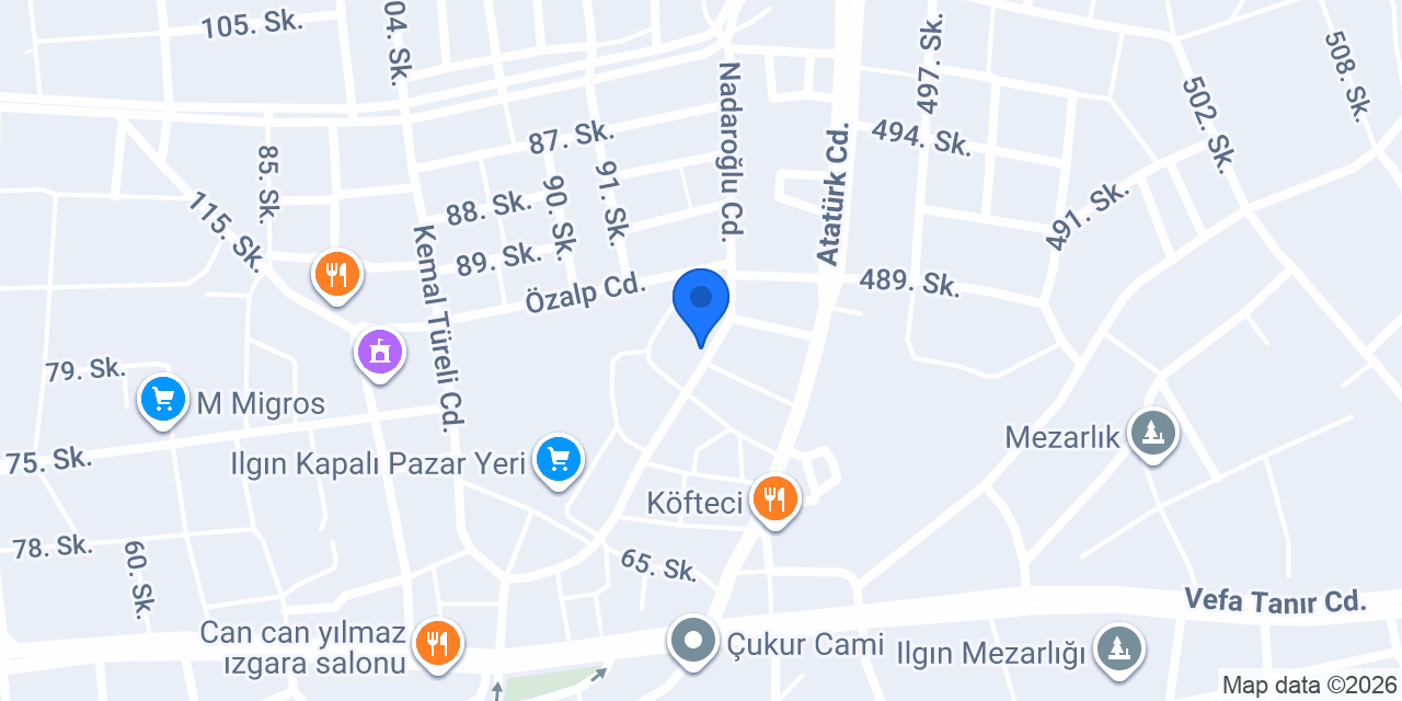 SEVENLER MOBİLYA konumu