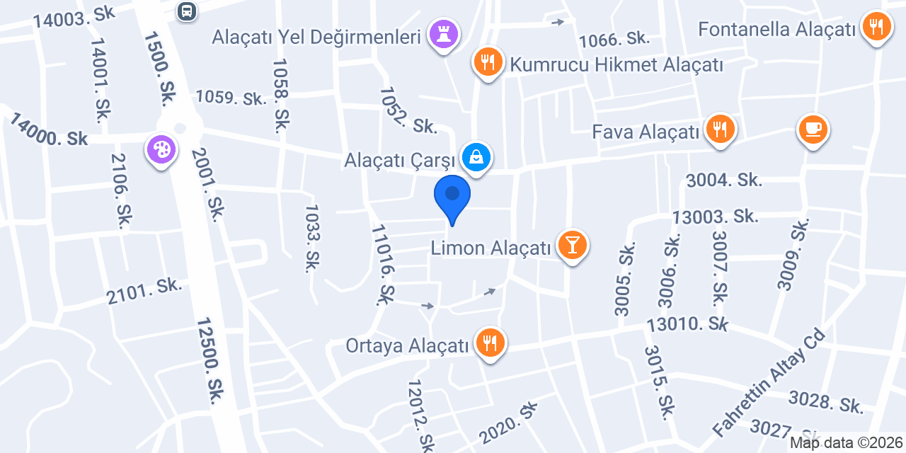 Morisi Avlu Alaçatı konumu