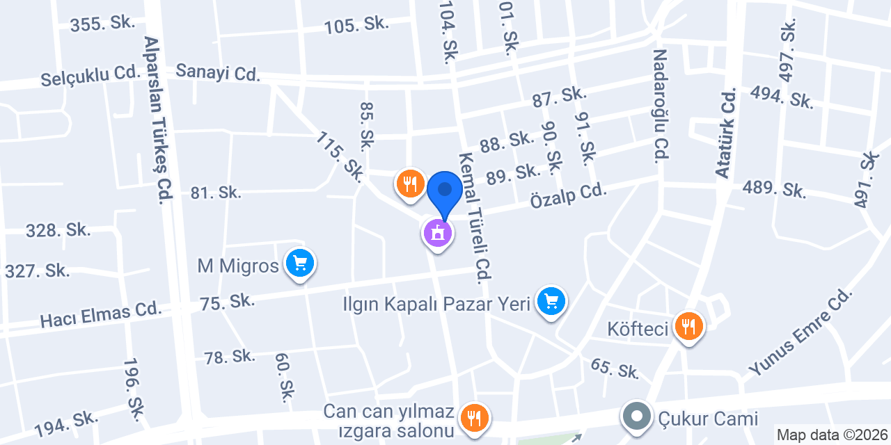 Beyoğlu Mobilya konumu