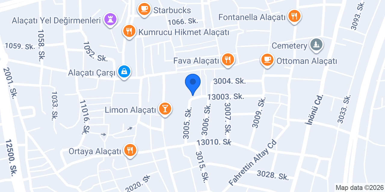 Beyaz Han Hotel konumu
