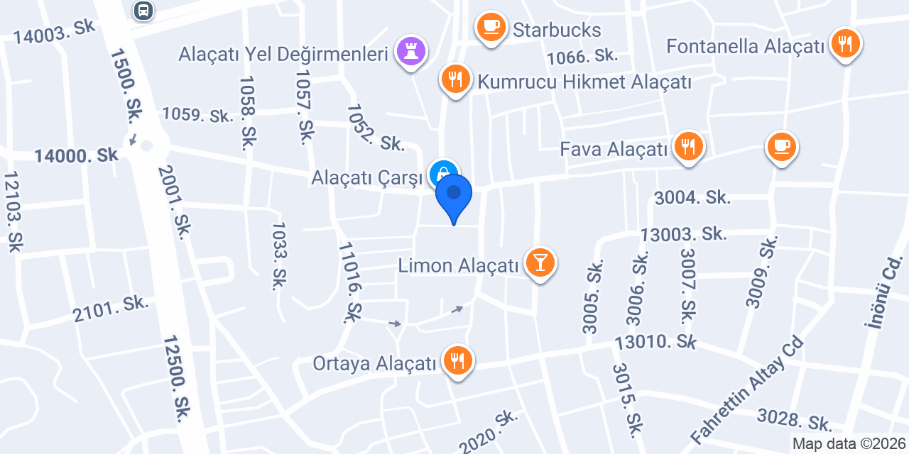 Vibe Alaçatı konumu