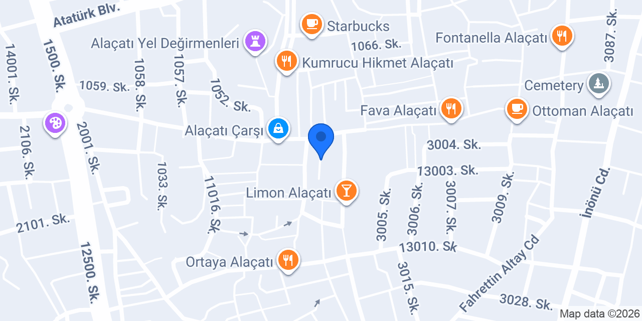 Ara’çatı pansiyon konumu