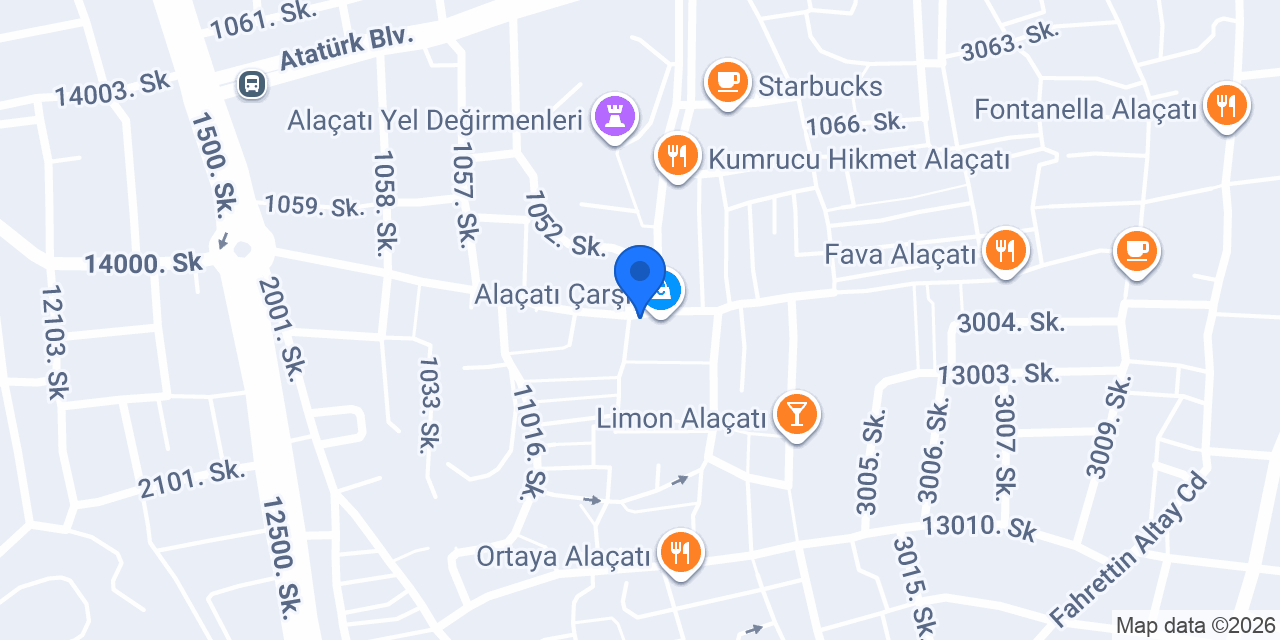 Catch Alaçatı konumu