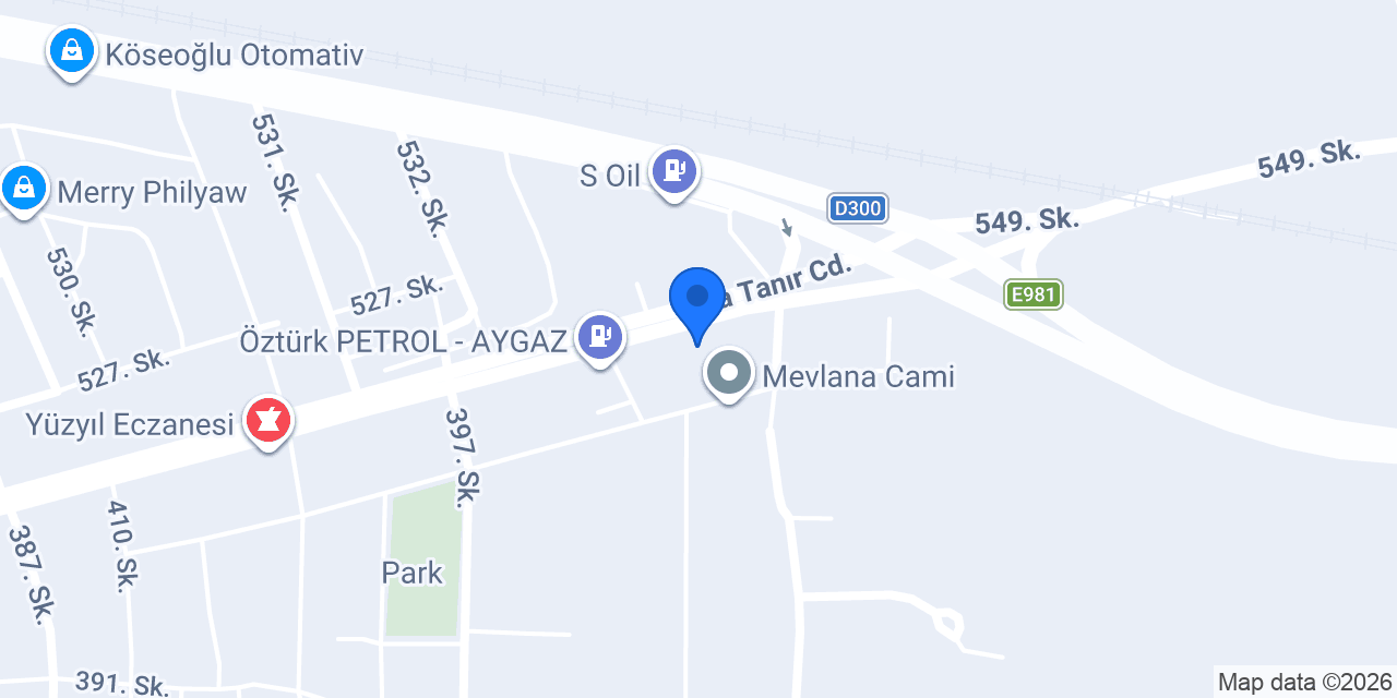 Ilgın Şehiriçi Kaplıca minibüs Durağı konumu
