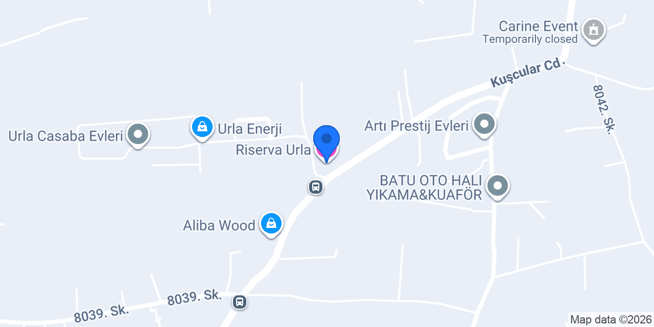 Riserva Urla konumu