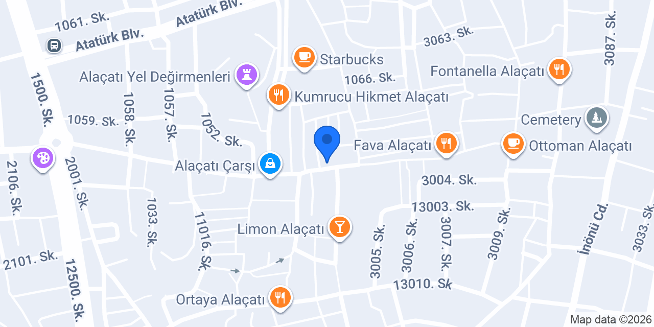 KORTO ALAÇATI konumu