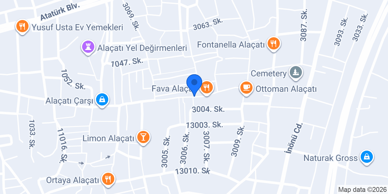 Atölye Özlem Yörük konumu