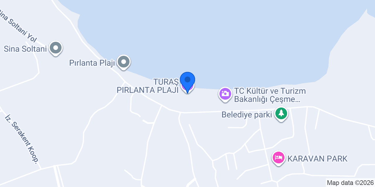 TURAŞ PIRLANTA PLAJI konumu