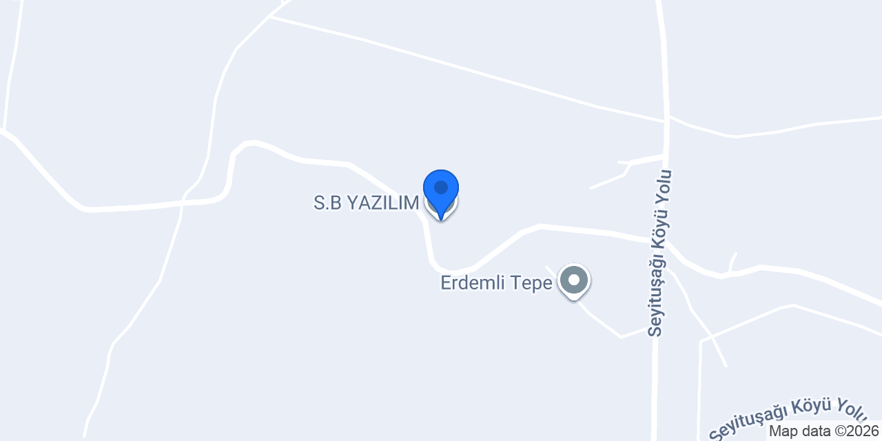 S.B YAZILIM konumu