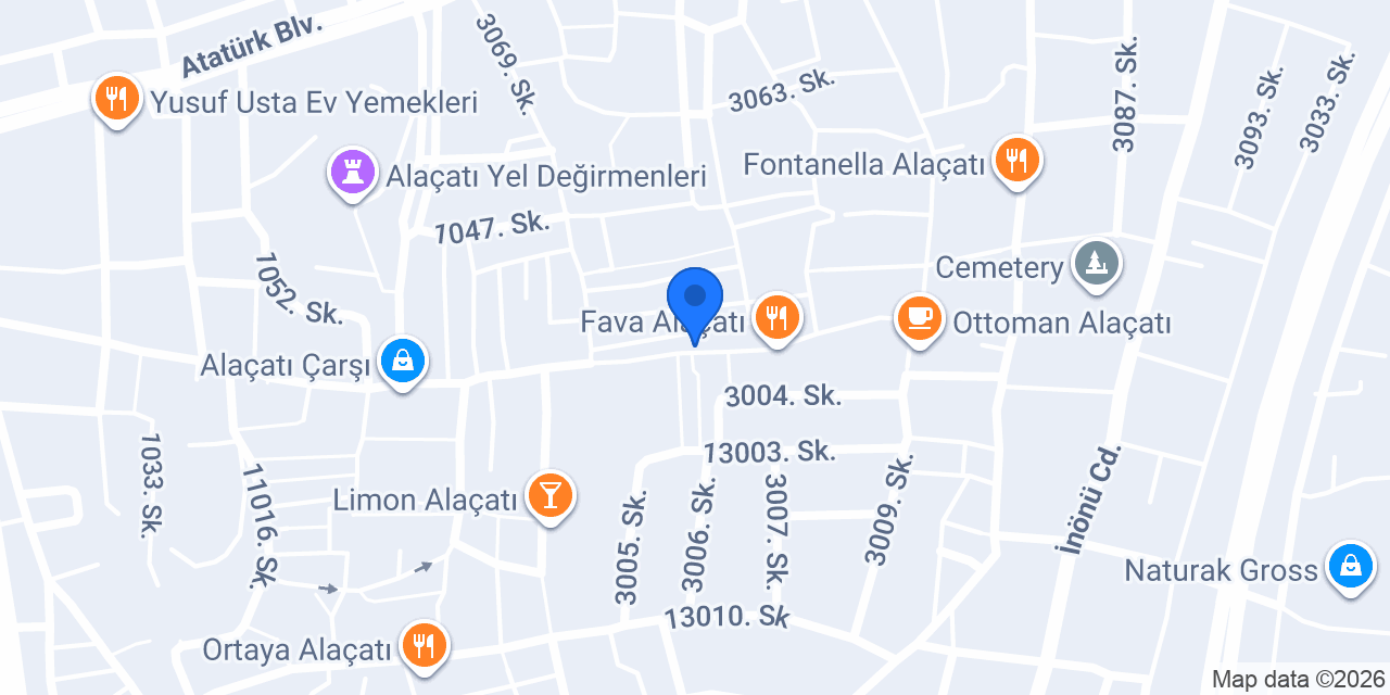 Alaçatı Kızı konumu