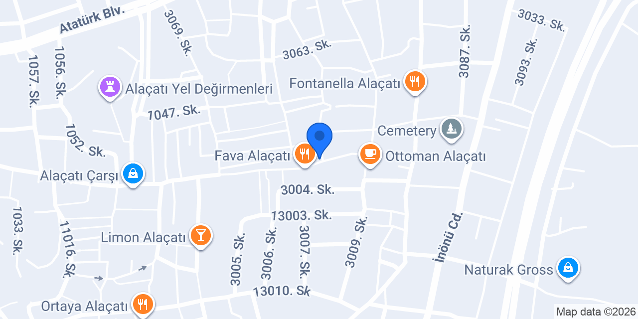 Köyüm Alaçatı konumu