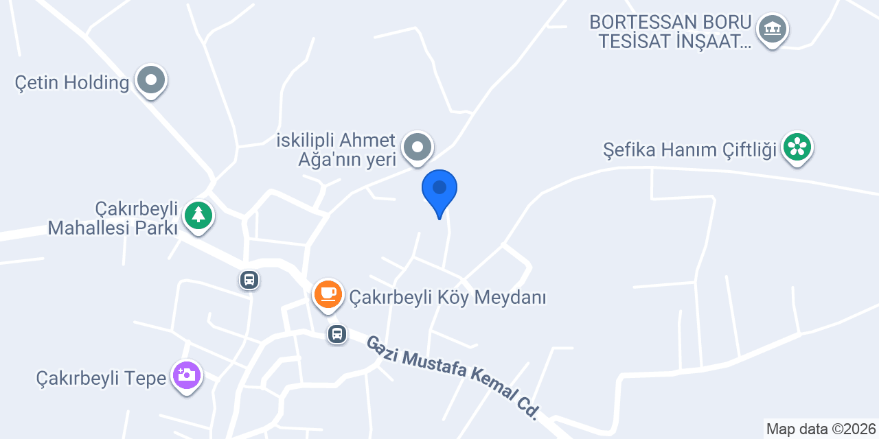 Çakırbeylı İlkokulu konumu