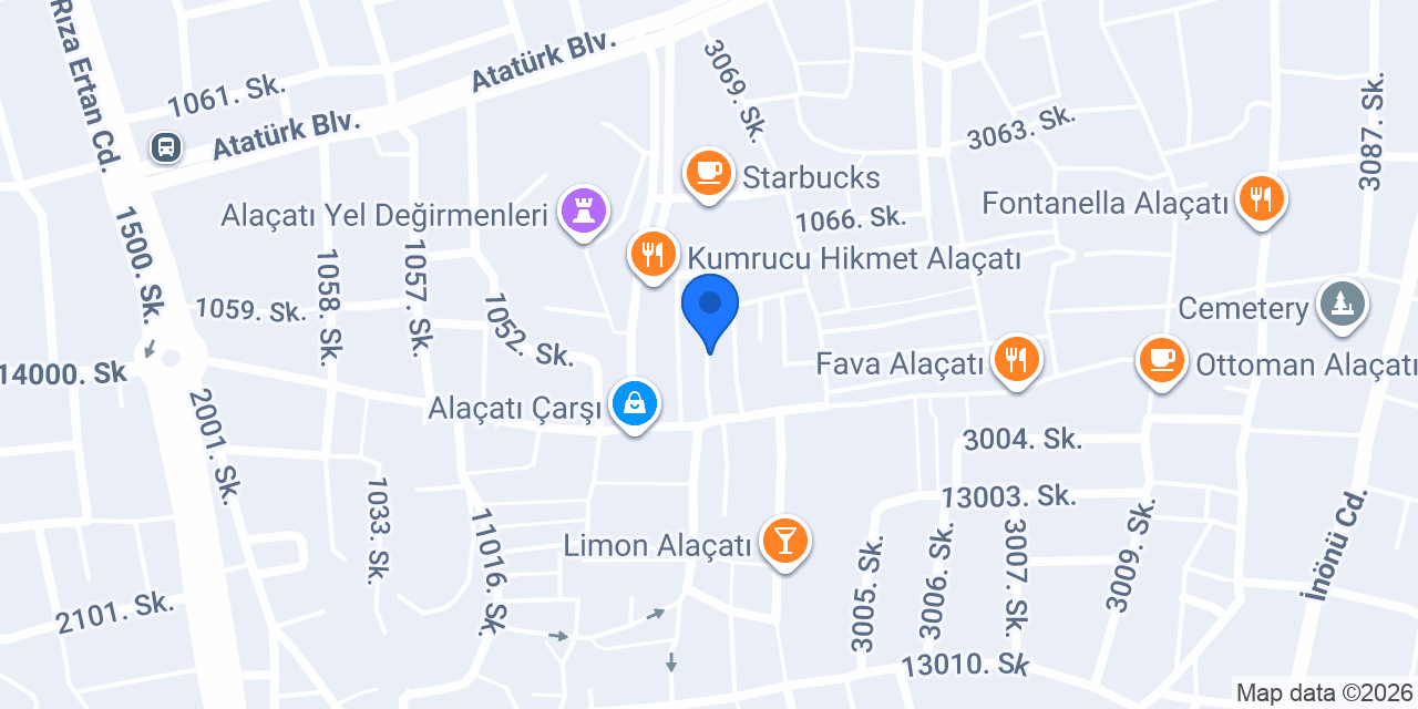 Bir Arada meyhane konumu