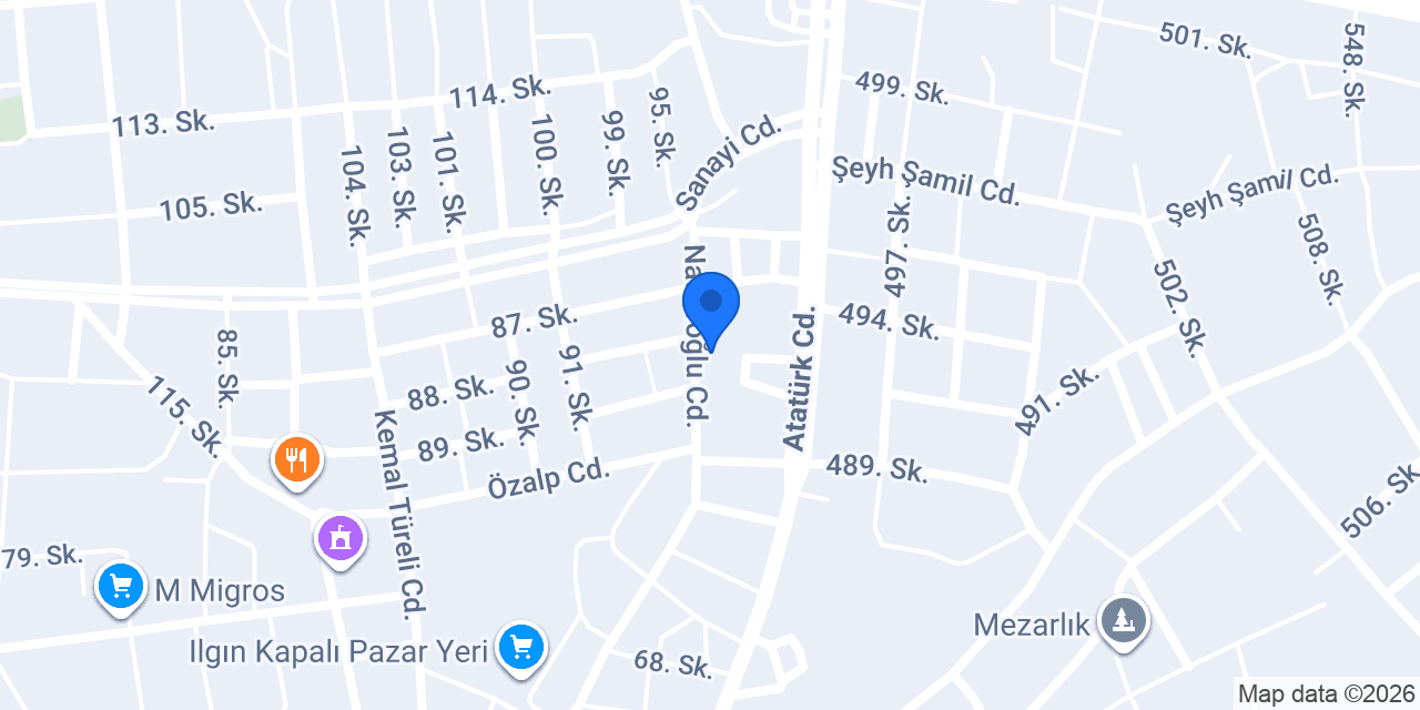 Nur Gözleme Ve Kahvalti Salonu konumu