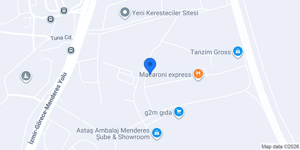 B2Cargo AŞ İzmir Depo konumu