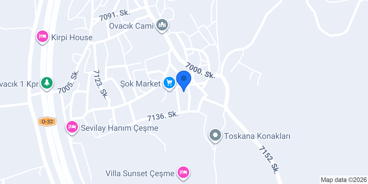 Private Villa Çeşme konumu
