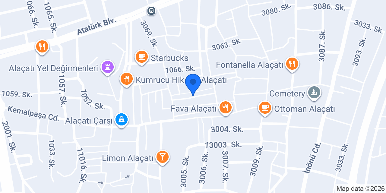 Limoni Otel Köyiçi konumu