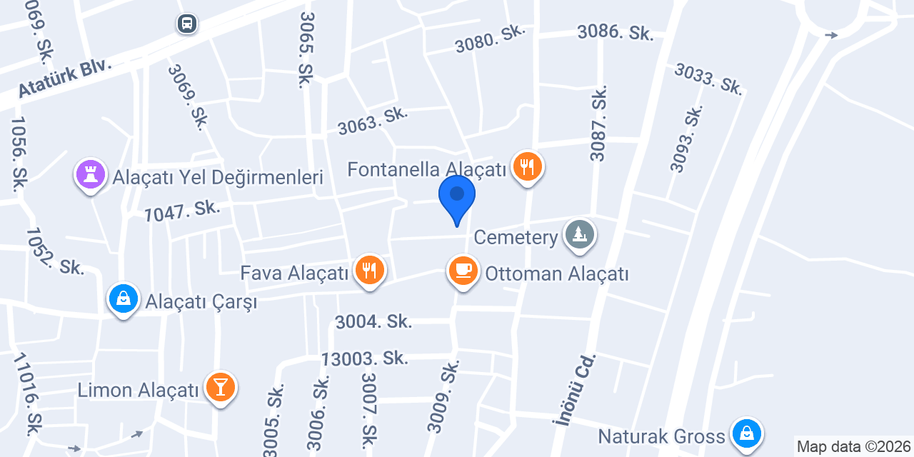 Usta X Çırak Butik Otel konumu
