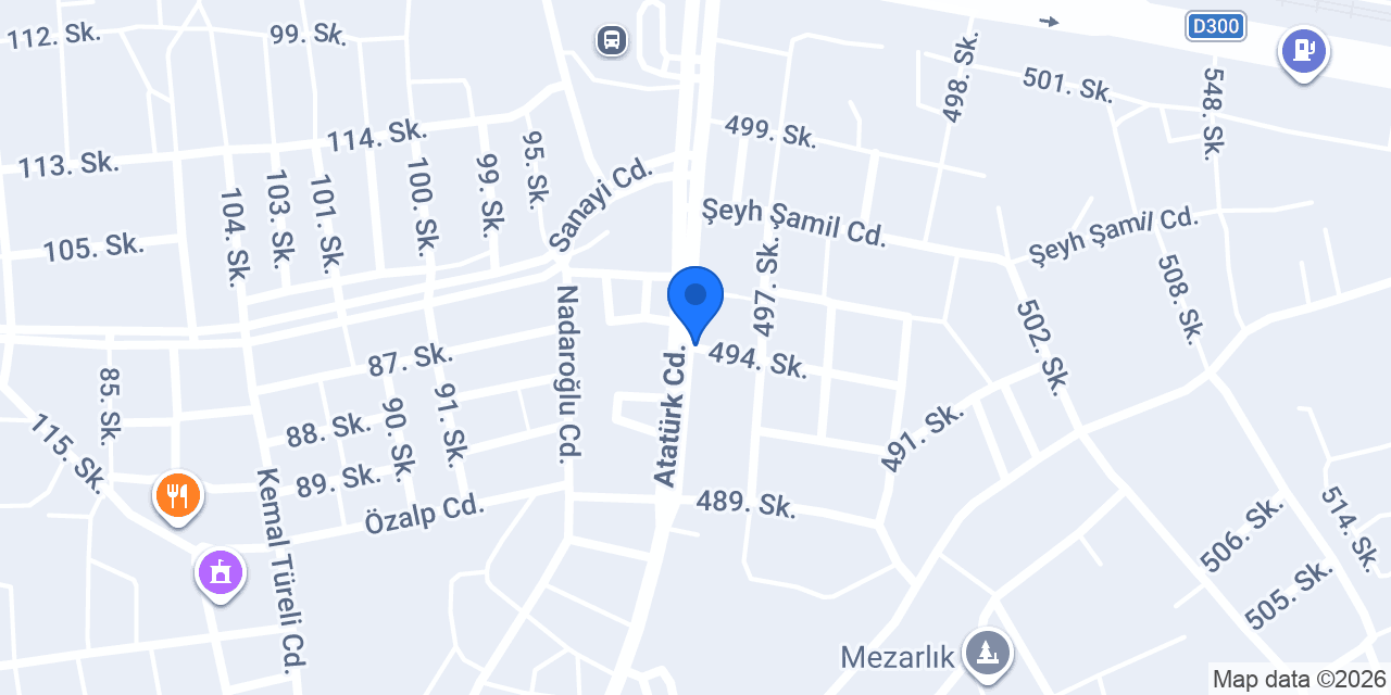 Betosan Elektrik konumu
