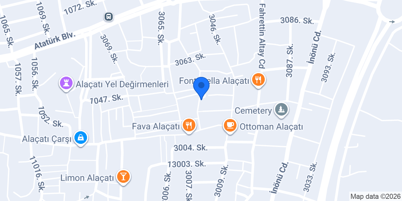 Alaçatı Place konumu