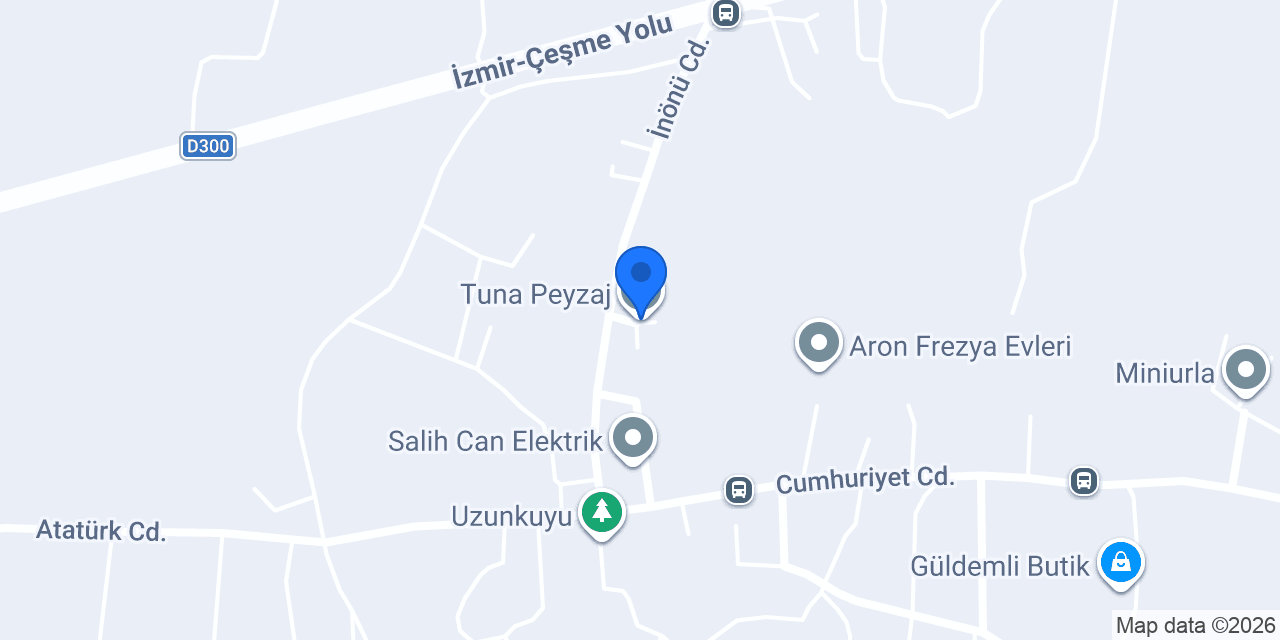 Tuna Peyzaj konumu