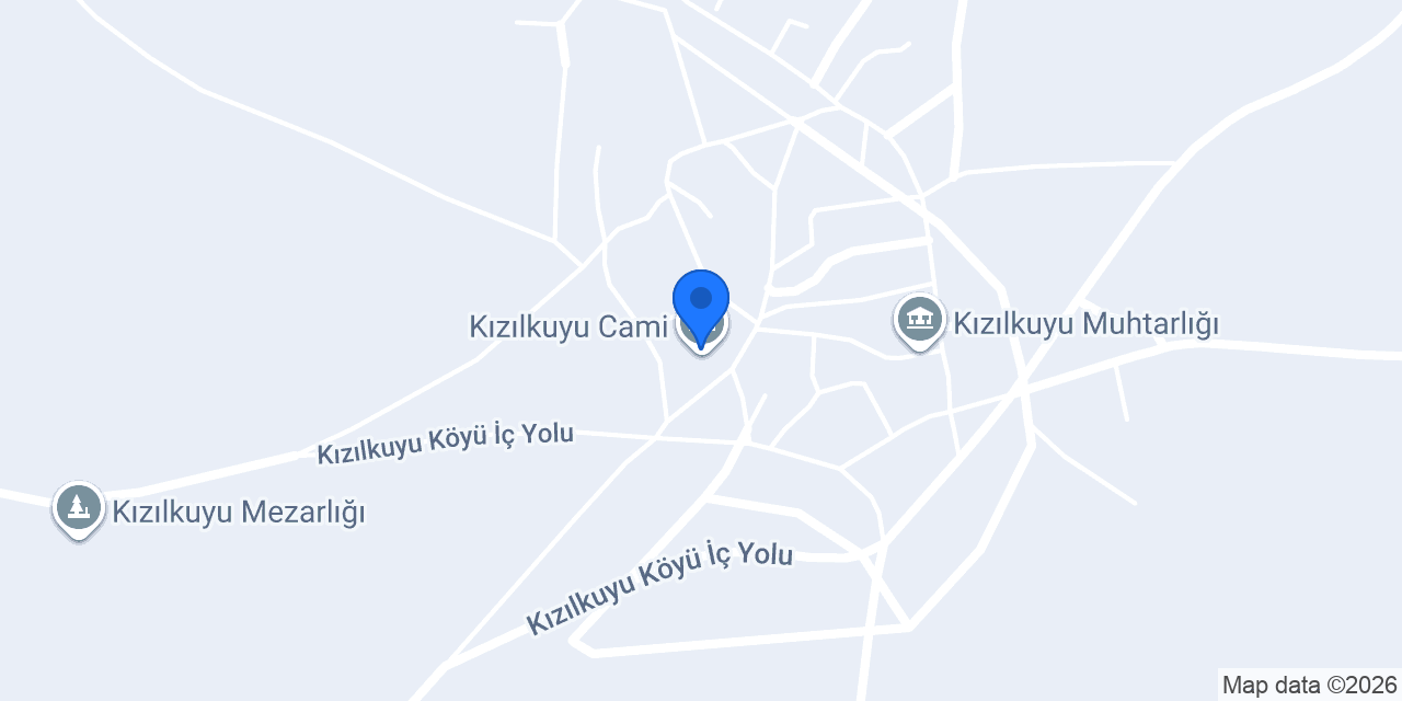 Kızılkuyu Cami konumu