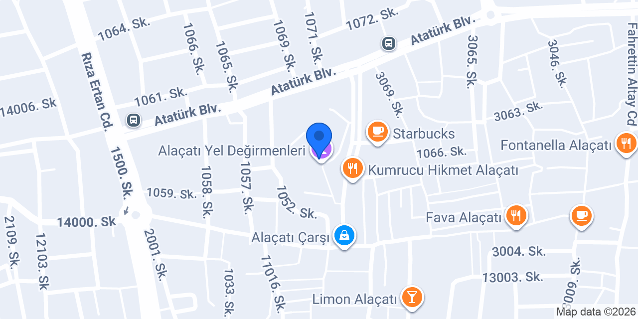 YILDIZOĞLU VIP TRANSFER konumu