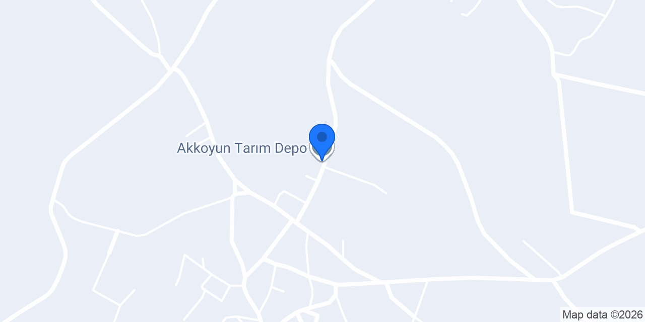 Akkoyun Tarım Depo konumu