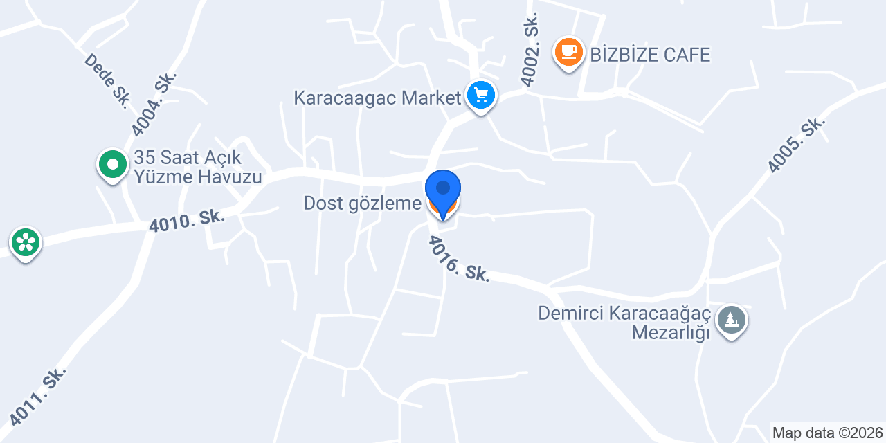 Dost gözleme konumu