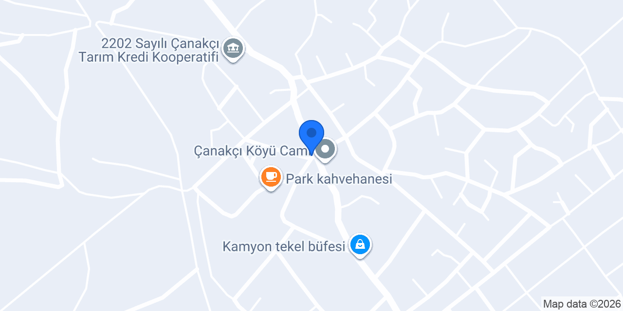 Çanakçı İlköğretim Okulu konumu