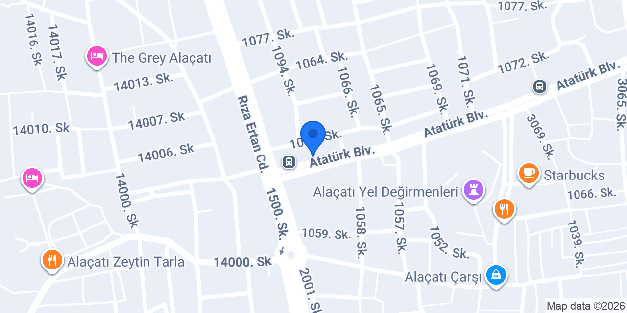 Üçyol Market konumu