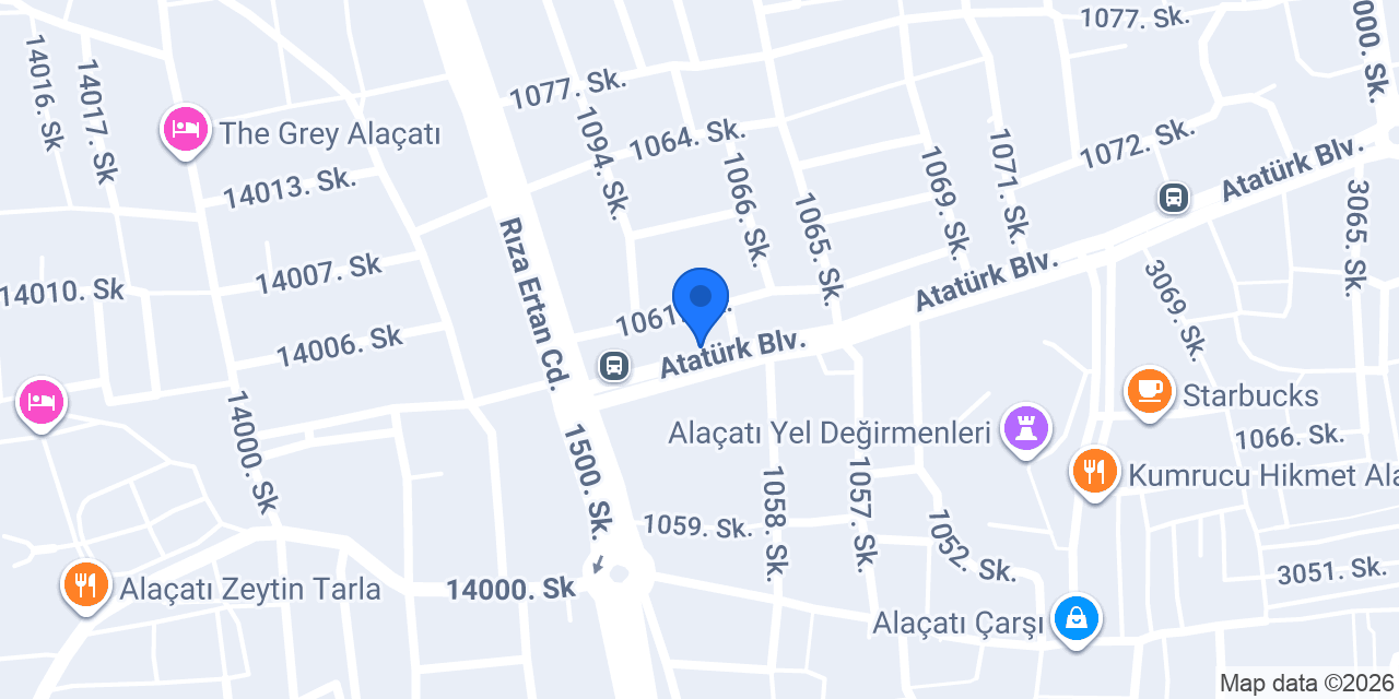 Hakiki Şişkolar Dürüm - Alaçatı konumu
