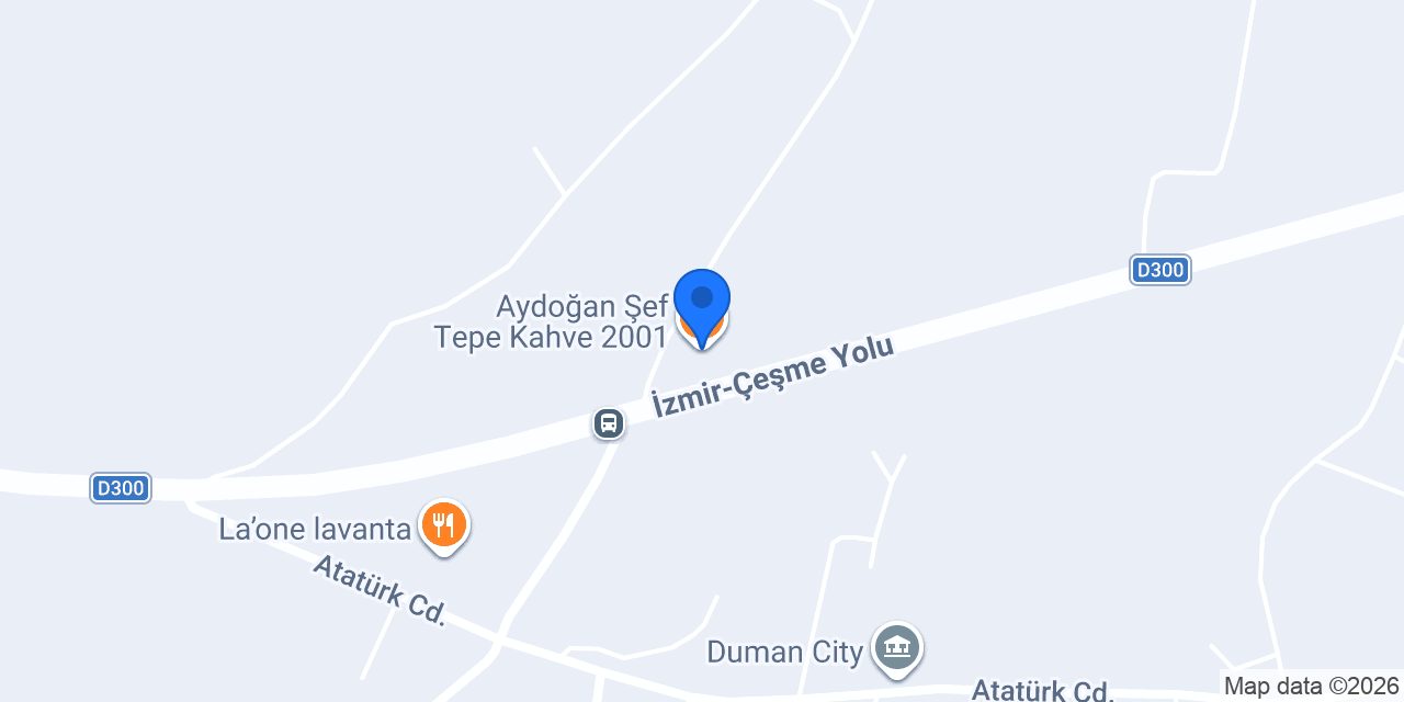 Aydoğan Şef Tepe Kahve 2001 konumu