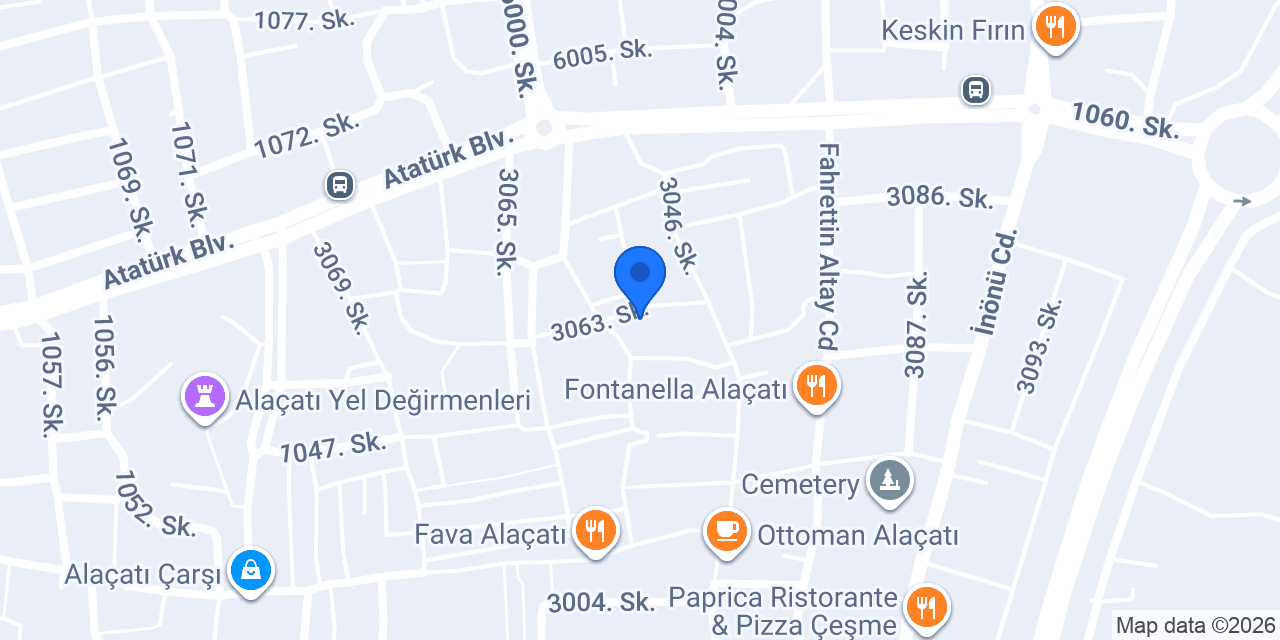Kozanoğlu Han Butik Otel konumu