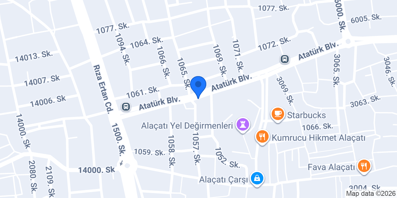 Kumrucu Şevki Alaçatı konumu